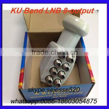 High power ku band LNB with lnb 8 output