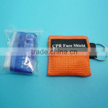 Mini First Aid Kit / Emergency Resuscitation Kit cpr face shield