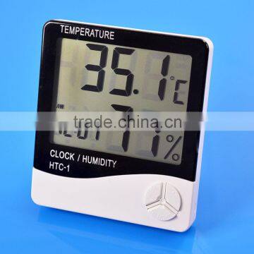 Temperature Instruments Indoor Outdoor LCD Digital Thermometer Humidity Meter