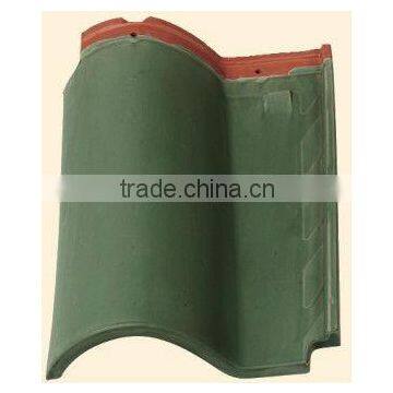 Colourful clay roof tile made in China