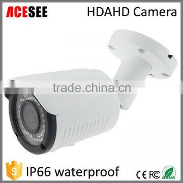 2015 New Product Small Bullet waterproof IP66 720p ahd cctv camera