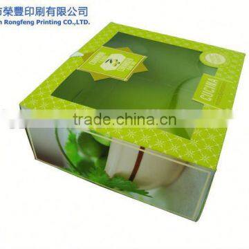 Creative Gold square perfume packaging box with logo