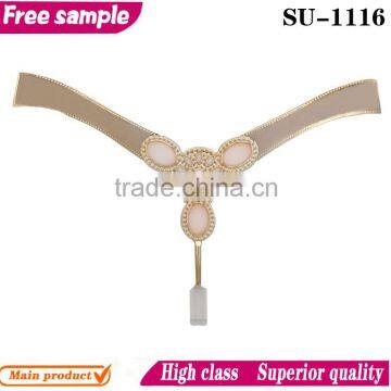 Chinese wholesale sandal accessory upper shoe clips decorative