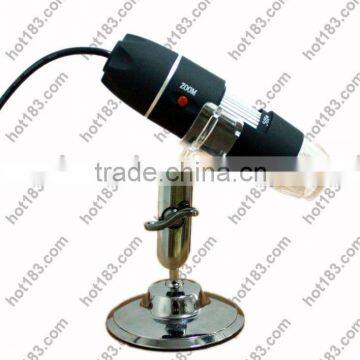 500 USB microscope, display images on PC, LED lights intensity adjustable