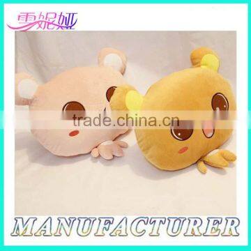 Newest Custom Cute Soft Bear Emoji Plush Pillow