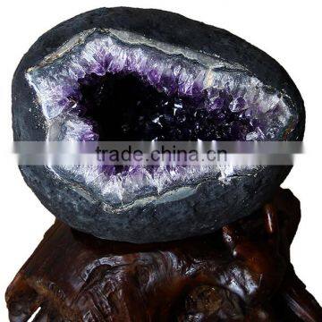 purple giant amethyst geodes for home decoration