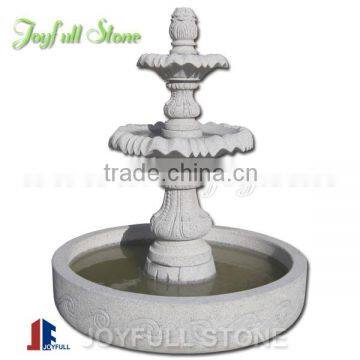 2 tiers Outdoor Landscaping Stone Fountains