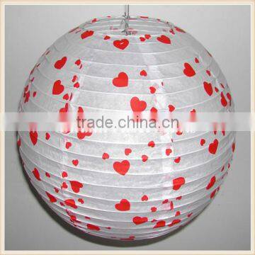 Beautiful Decoration Heart Shaped Paper Lantern photo-5