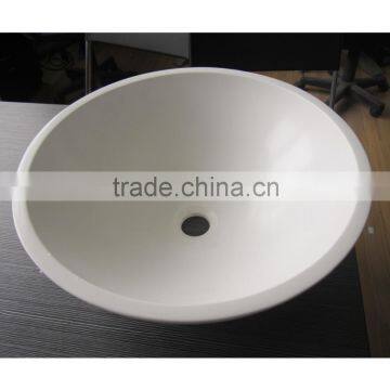 Round Kitchen Sink/Solid Acrylic Sink/Composite Resin Kitchen Sinks