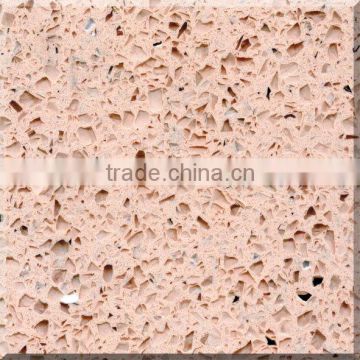 Pink artificial quartz stone