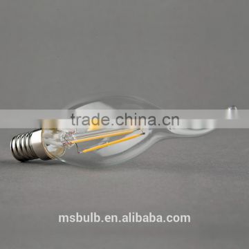 New arrival led filament bulb C35 led candle light intelligent IC constant current drive