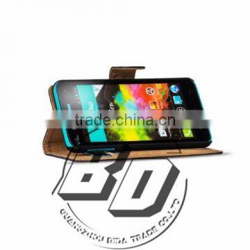 Extrem Hot Selling Plain PU Leather Flip Wallet Case For All Wiko Models Mobile Phone Case Cover photo-6