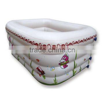 Colorful Large Baby Inflatable Square Swimming Pool photo-2