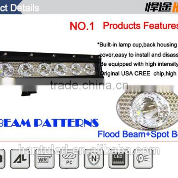 4x4 offroad led working light arch bent 200W led light bar 40 inch slide bracket roof driving light