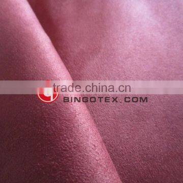 Synthetic suede fabric for garment