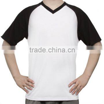 High quality V-Collar Sublimation T-shirt