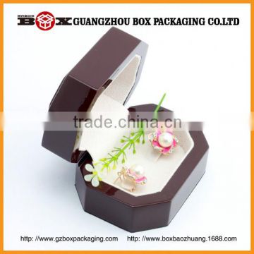 Pierced Earring Jewelry Box For Ring Necklace Bracelet Set Earring Box Gift Box