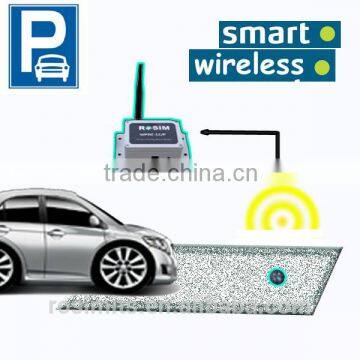 Zigbee wireless parking lot sensor system by optical magnetic detecting