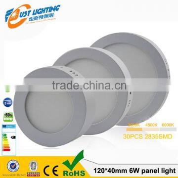 6w12W18W24W Led Light Panel Surface Mounted Led Panel Light CE ROHS