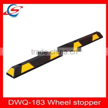 length1830mm rubber wheel stopper garage car stops Topes para Estacionamiento