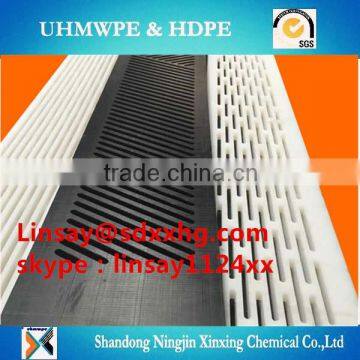 Top Level Professional Suction Box Cover for Paper Machine,CNC Polyethylene UHMWPE Dewatering Suction Box Cover,UHMWPE Forming b photo-4