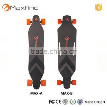 Maxfind 2200w dual motor remote control mini electric skate powered skateboard