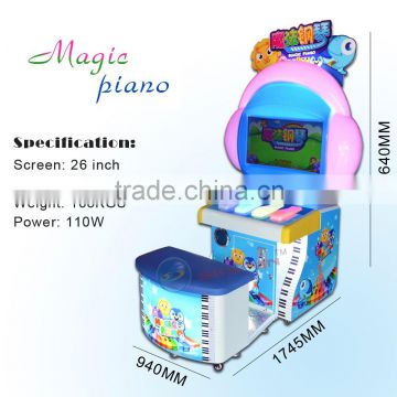 Kids educational music game machines coin operated entertainment games for Sale