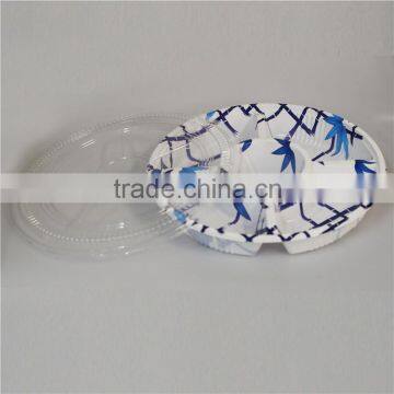 SM1-2120ZY-B 5 Compartment Food Grade Disposable Sushi Containers photo-3