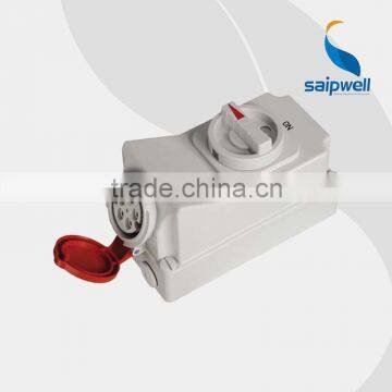 Saipwell Three Phase Socket Waterproof Schuko Socket