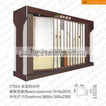 metal ceramic tile display racks stands/trade show tile exhibition stand /flooring display racks for tiles CT024