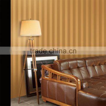 Modern Stripe Nonwoven Office Decor Wallpaper photo-6