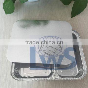 Fast Food Lunch Box/two Portion Foil Container, 2 Compartment Foil Container Manufacturer photo-5