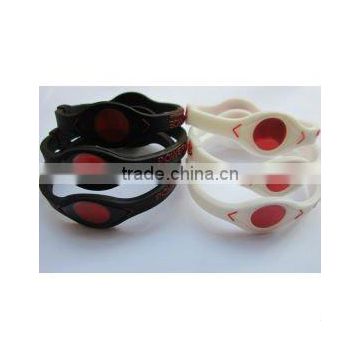 fashion high quality silicone magnetic bracelets