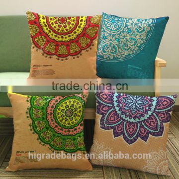 home textile sofa paisley custom cushion cover