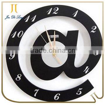 Round Wooden Wall Clock Cheap Wall Clock Special Dial Design