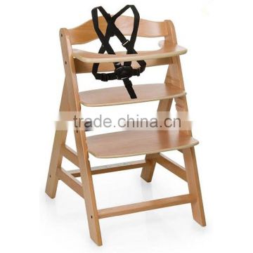 Wooden high chair / baby high chair / Baby eating chair