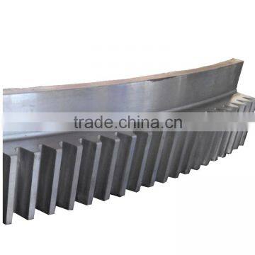 Angle spur steel gear rack