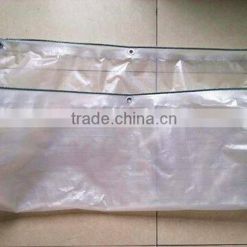 UV-treated raw material hdpe woven plastic sheeting ,film weld greenhouse,laminated plastic woven greenhouse fabric