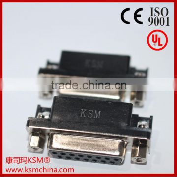 D-sub dr connector for board male 15 pin