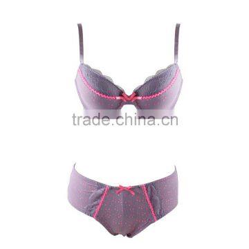 printed stars bra underwear