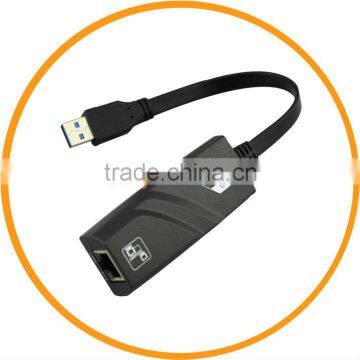 USB 3.0 to RJ45 10/100/1000 Gigabit Ethernet LAN Network Adapter Black from dailyetech