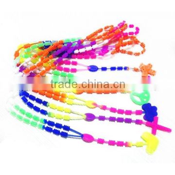 rosary ,Catholic rosary,Colour silica gel beads rosary necklace,cheap rosary