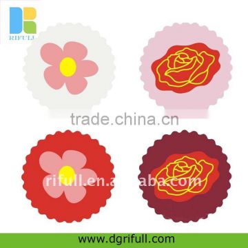 Flower silicone insulation mat