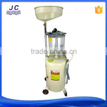 Air-operated waste oil suction/drainer, oil changer/extractor