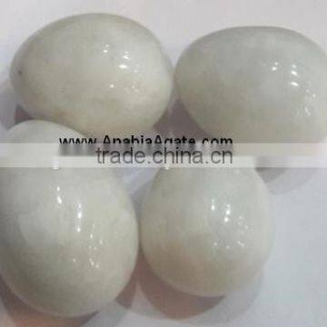White Agate Gemstone Eggs: Wholesale Yoni Eggs White Agate Gemstone Eggs photo-4