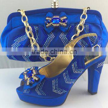 Charming ladies shoes and matching bag for party