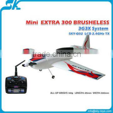 !Mini Extra300 2.4GHz 3G3X Brushless RTF rc plane model