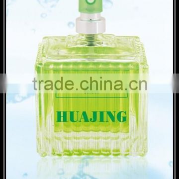 50ml square perfume glass empty bottle