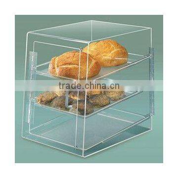 Acrylic Bakery Display Case with Front and Rear Door