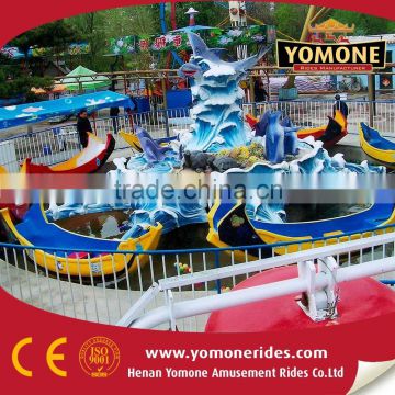 In summer hot sale Water Park Rides Fighting Shark Island used Water park For Sale